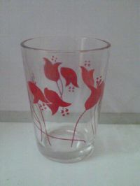 105彩花杯-红吊